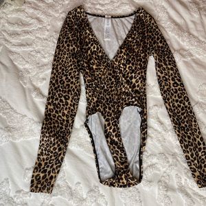 Leopard bodysuit